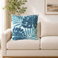 Canvas Throw Pillow 17.7*17.7 in Mixed Leaf Towel Design