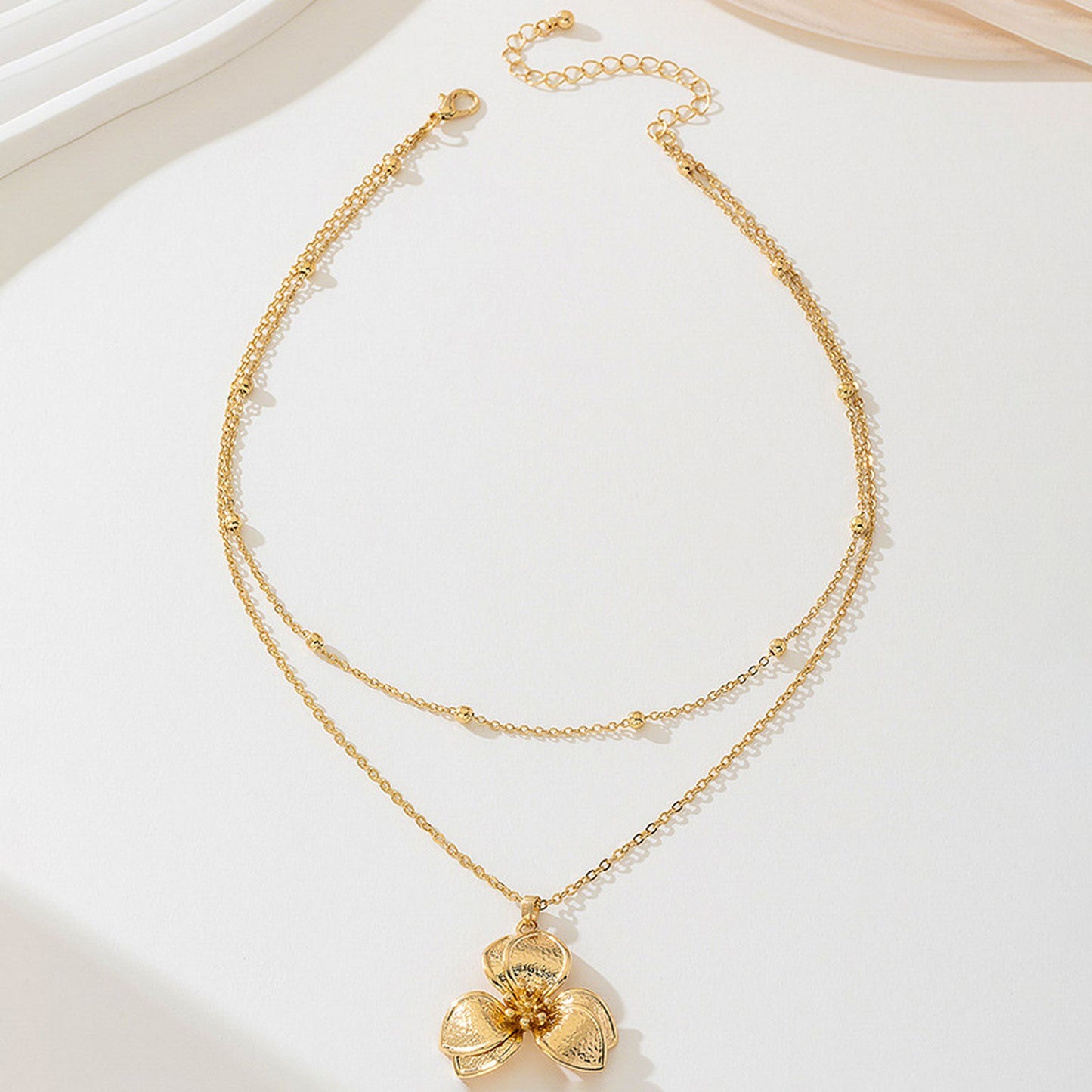 Women's Floral Pendant Necklace