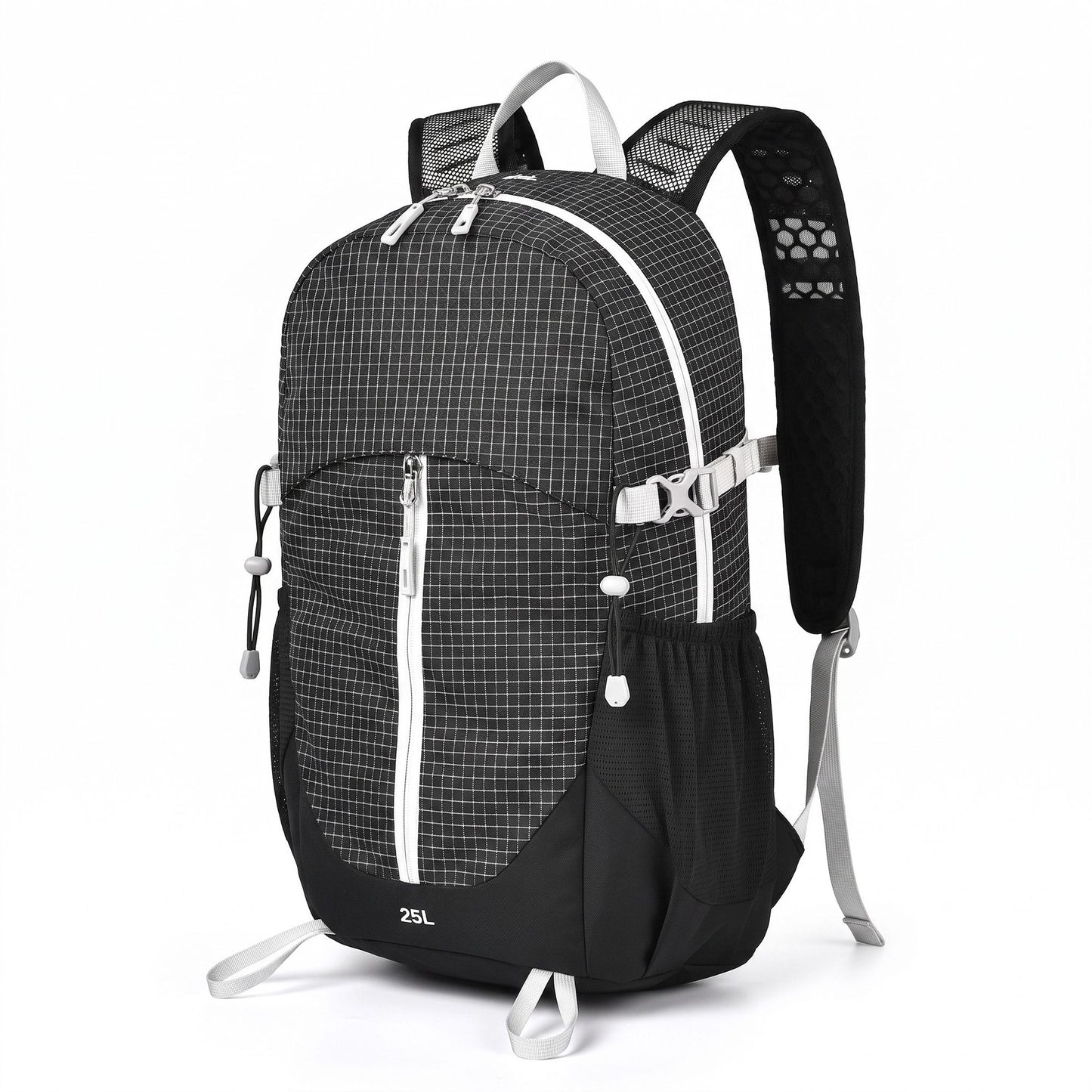 Lightweight Travel Backpack with Side Pockets Adjustable Straps Multi Pocket Design