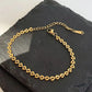 Women's Titanium Steel Heart Link Adjustable Chain Bracelets for Daily & Dressy Styling