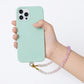 Beaded Phone Wrist Strap with Detachable Clasps