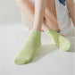3 Pairs Women's Ankle Athletic Socks Soft Cotton Cushioned Breathable Design with Ribbed Cuffs for Active Casual Wear
