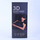 3D Contoured Sleep Eye Mask with Integrated Nose Bridge Memory Foam Light Blocking Eye Cover