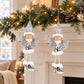 2pk Sequin Angel Christmas Tree Ornaments