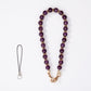 Beaded Wrist Strap with Clasps for Phones and Bags