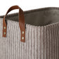 Decorative Storage Basket with Handles Organizer Bin for Shelves Closet Storage Box for Toys Clothes