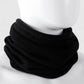 Soft Knit Neck Warmer with Cozy Layered Design 9x17 inches