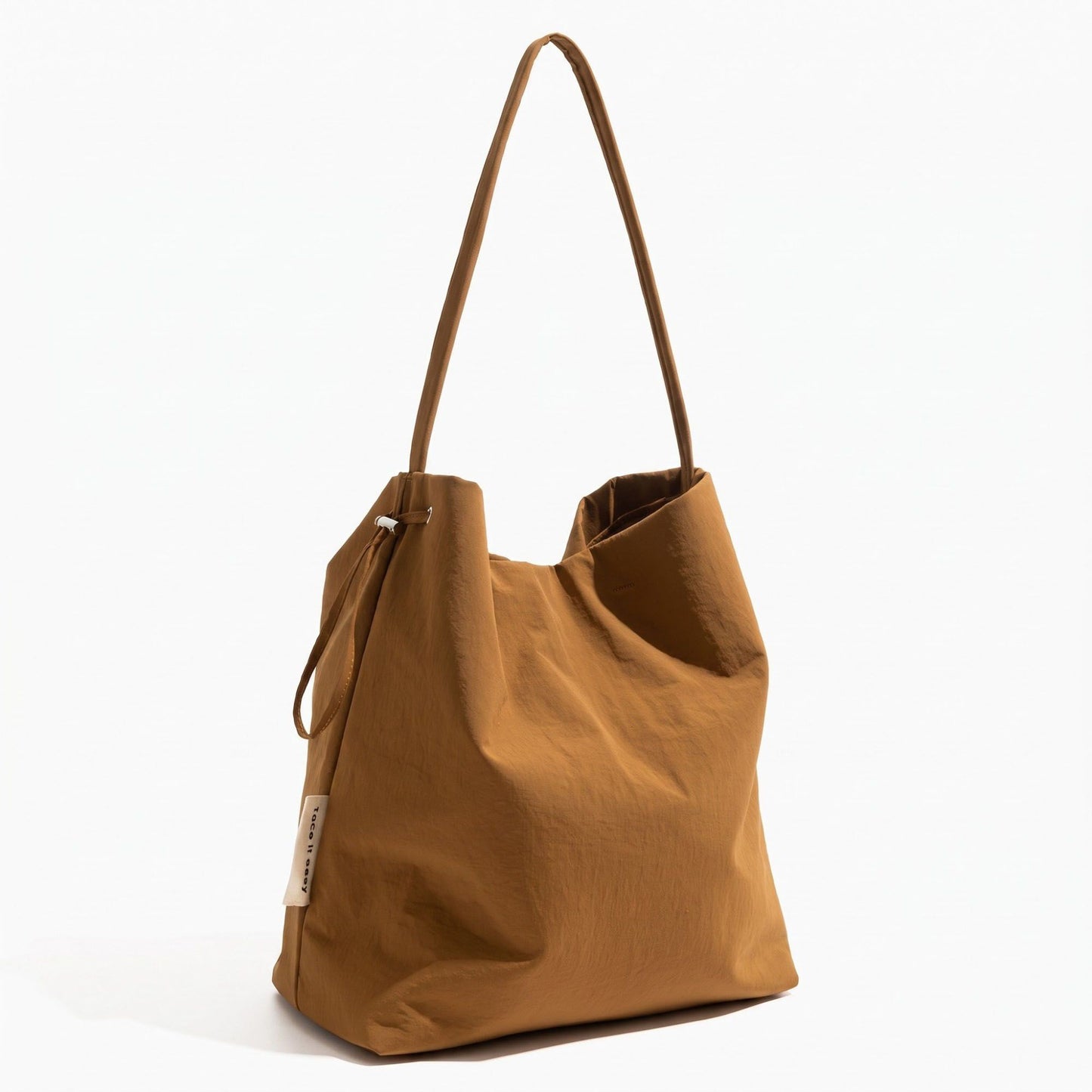 Lightweight Nylon Shoulder Tote Bag Large Capacity Casual Carryall
