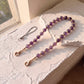 Beaded Wrist Strap with Clasps for Phones and Bags