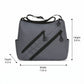 Large Nylon Crossbody Messenger Bag Adjustable Strap Multi Pocket Everyday Shoulder Bag