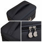 Travel Makeup Organizer Case with Removable Cosmetic Pouch Waterproof Storage Bag Set