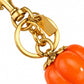 Glitter Pumpkin Keychain and Bag Charm