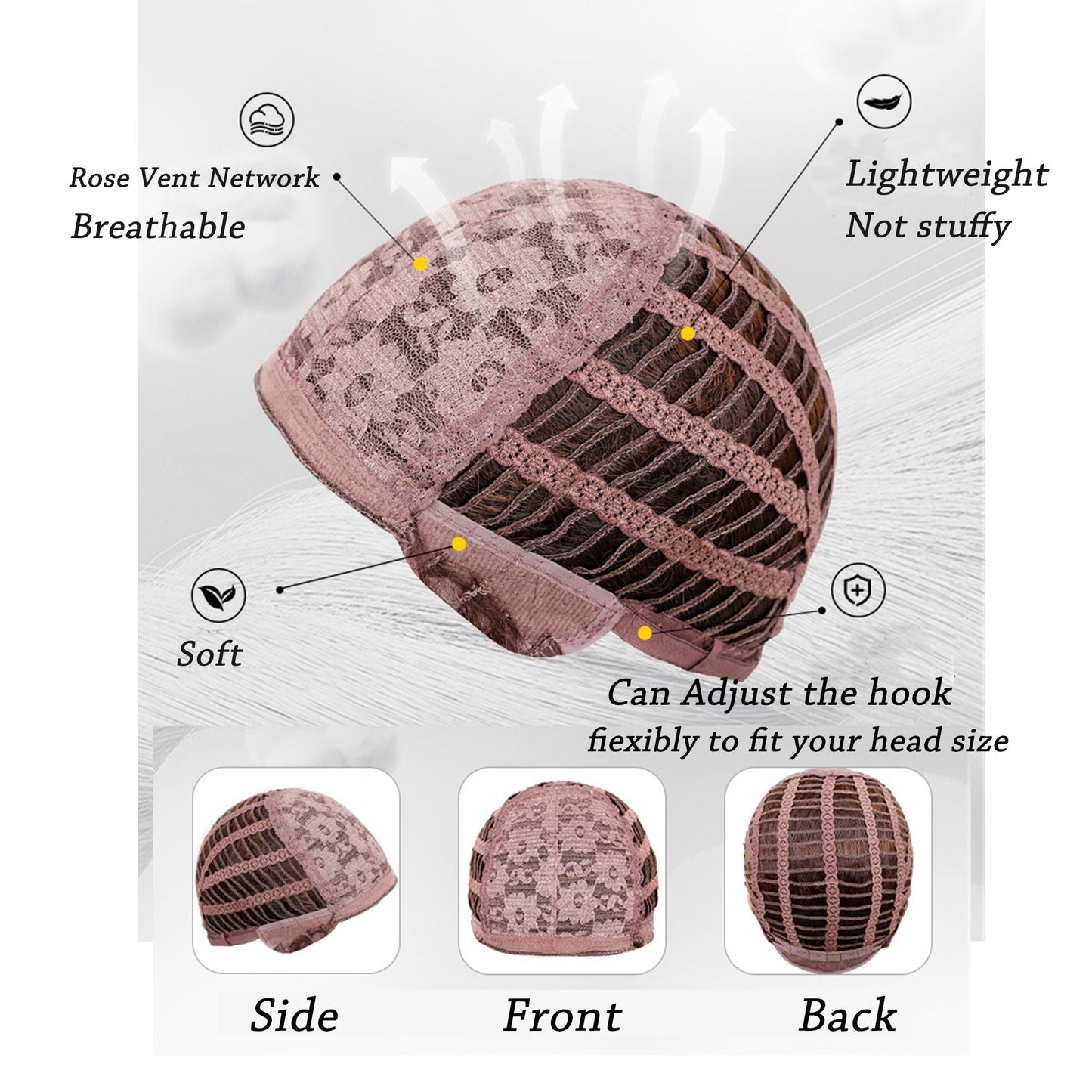 Long Blonde Wavy Wig for Women Curly Wavy Wig Natural Looking Synthetic Heat Resistant Fiber Wig for Daily Party Use