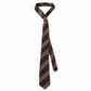 Striped Long Necktie for School Uniform and Waist Belt Styling