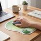Ergonomic Gel Mouse Pad with Wrist Support Cooling Cushion Non Slip Desk Pad Smooth Surface