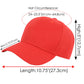 Alilang Classic Baseball Cap for Women Men Golf Dad Hat Solid Adjustable Plain Cap