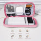 Wristlet Pouch - Compact Zippered Handbag for Daily Essentials Use