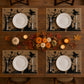 Halloween Ghost Pumpkin Skeleton Placemat Set of 4