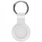 2 Pack AirTag Holder Keychain Case with Secure Lock Carabiner Clip for Bags Keys Luggage Pet Collar Protective Cover