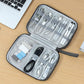 Electronic Organizer Case with Zipper Closure Cable Storage Pouch Portable Travel Tech Accessories Organizer Bag