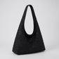 Floral Sequin Lace Slouchy Hobo Bag 15.5x10.5x4.5in