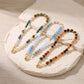 Beaded Phone Wrist Strap with Removable Clasps