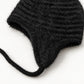 Striped Ear Flap Knit Beanie Winter Thermal Trapper Hat