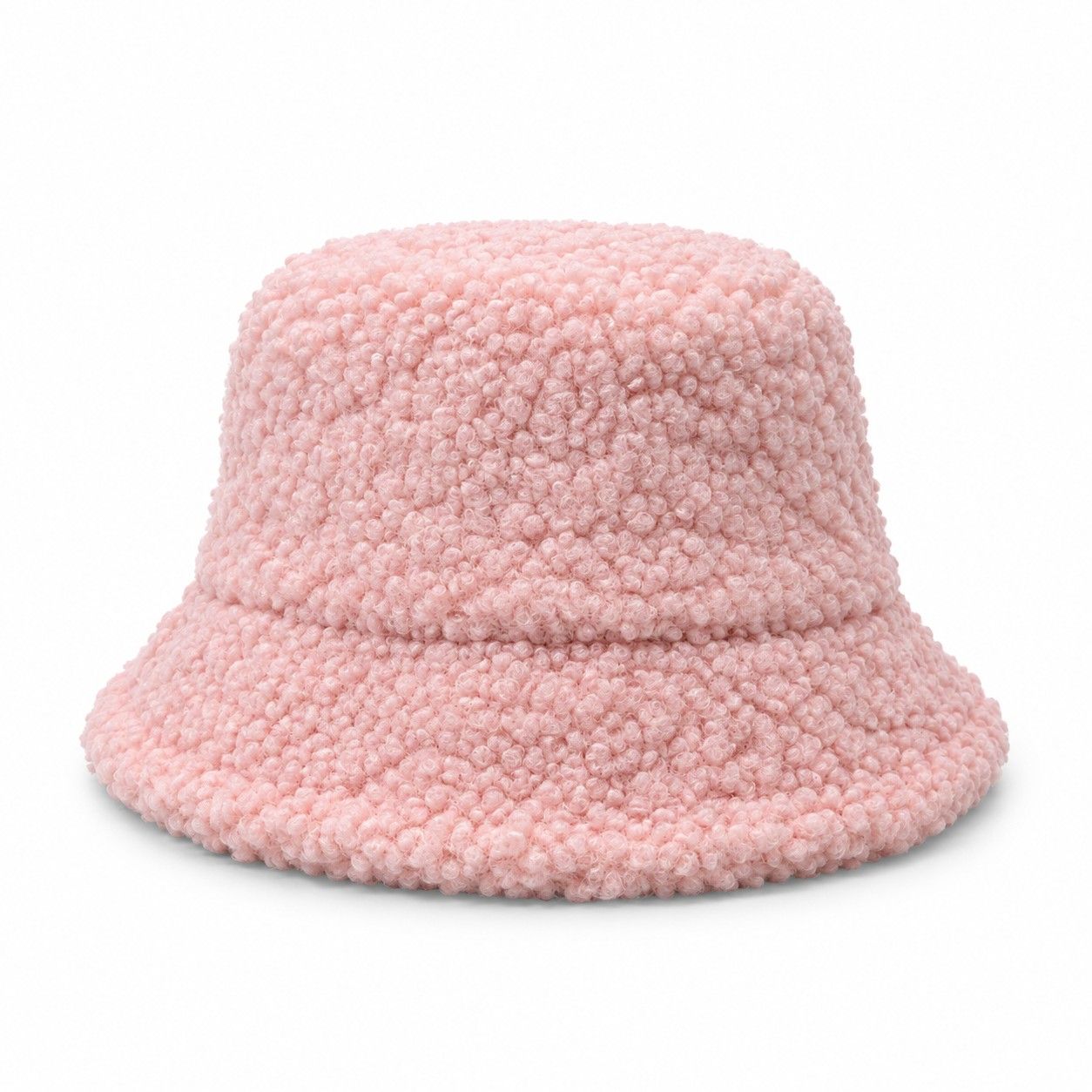 Textured Bucket Hat with Soft Polyester Fabric and Lined Interior