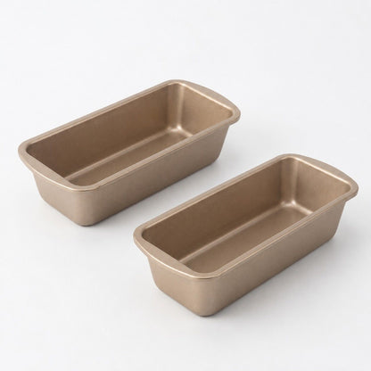Nonstick Loaf Pan Set of 2 Rectangular Bakeware Pans Durable Heavy Duty for Home Baking