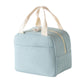Insulated Corduroy Lunch Bag with Front Pocket