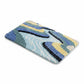 Tufted Floor Mat with Leaf Pattern Non Slip Backing Soft Plush Decorative Indoor Entryway Bathroom Rug