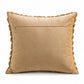 2 Pack Plush Faux Fur Bubble Grid Throw Pillow Covers 18 x 18 Inch for Couch and Bed