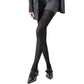 Diamond Pattern Knit Tights with Stretch Fit Suitable Height 5'1-5'8