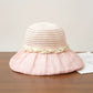 Wide Brim Straw Sun Hat Elegant Beach Vacation Hat Lightweight Breathable Summer Hat