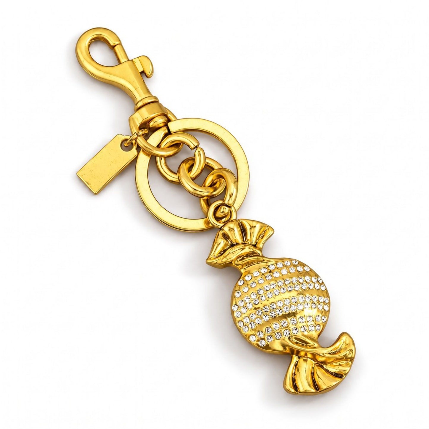 Rhinestone Candy Keychain and Bag Charm