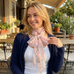 Floral Print Lightweight Fashion Scarf Soft Elegant Wrap Shawl 78.5¡Á7.8 Inches