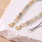 Beaded Phone Wrist Strap with Removable Clasps
