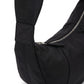 Oversized Crescent Sling Bag with Wide Adjustable Strap and Top Zipper 17.5x10x6.5in