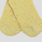 Chic Style Solid Speckled Crew Socks Non Slip Cotton for Casual 2 Pairs 4 Season
