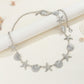 Starfish and Shell Metal Waist Chain Adjustable Beach Body Belt Ocean Style Waist Jewelry