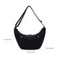 Lightweight Multi Pocket Crescent Crossbody Bag with Adjustable Strap
