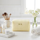 Knit Makeup Bag Large Capacity Cosmetic Pouch Travel Toiletry Organizer