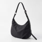 Soft Hobo Shoulder Bag with Adjustable Strap and Zip Closure