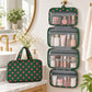 Hanging Toiletry Bag with Hook and Makeup Organizer