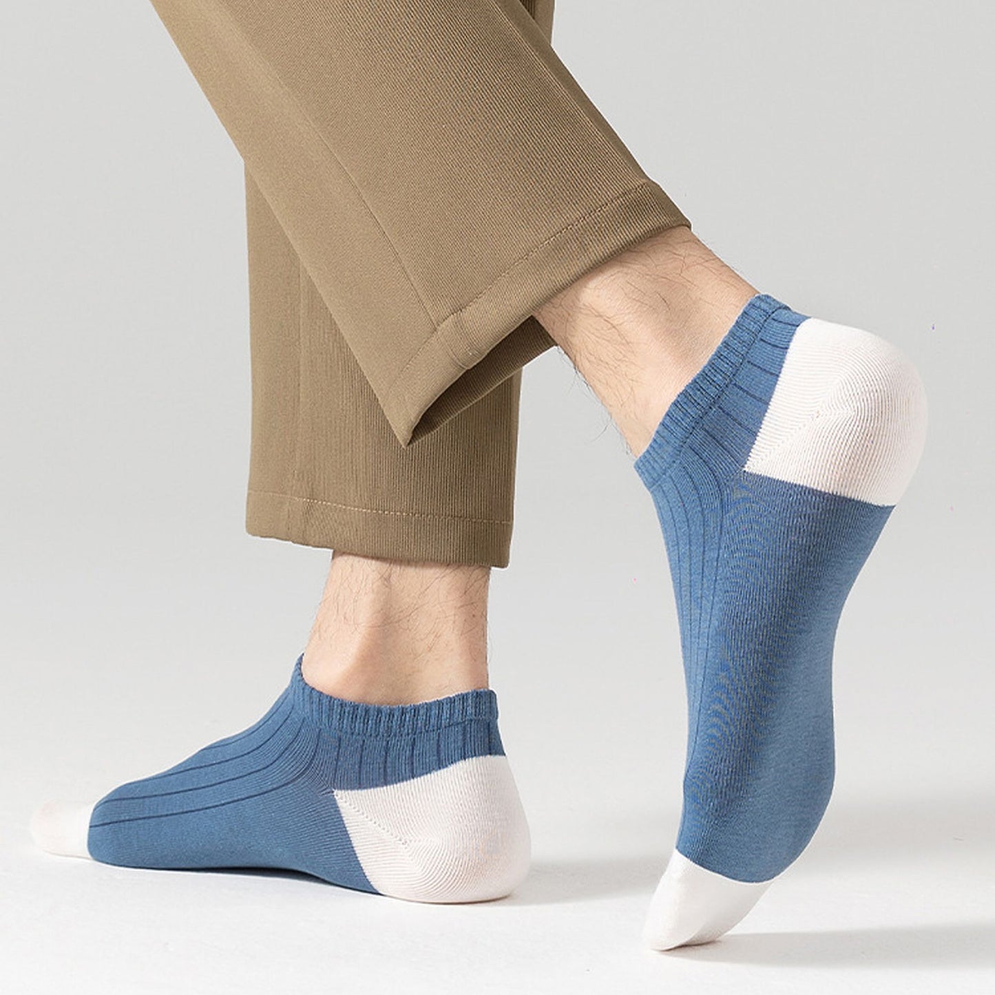 6pk Men's Casual Cotton Low - Cut Ankle Socks