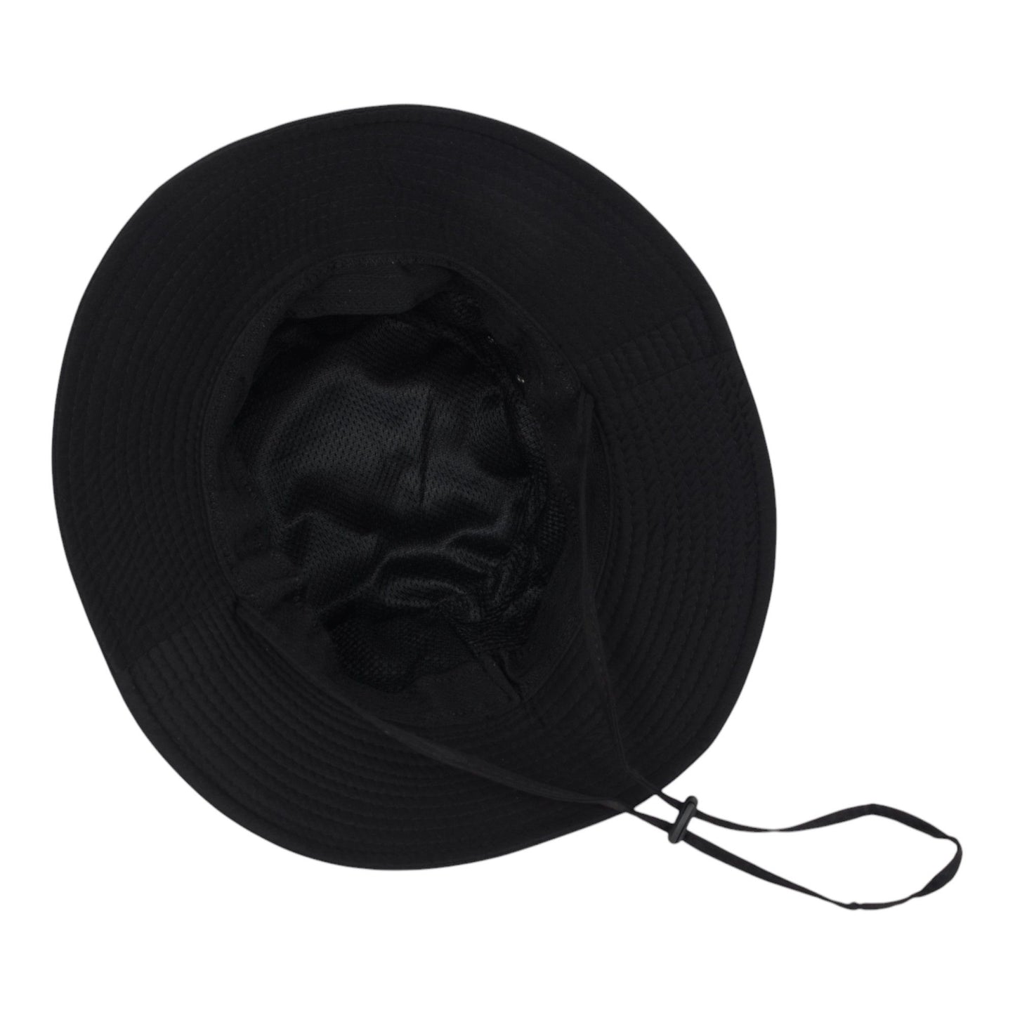 Wide Brim Bucket Hat with Colorful Ribbon Trim Breathable Mesh Lining and Adjustable Chin Strap for Outdoor Use