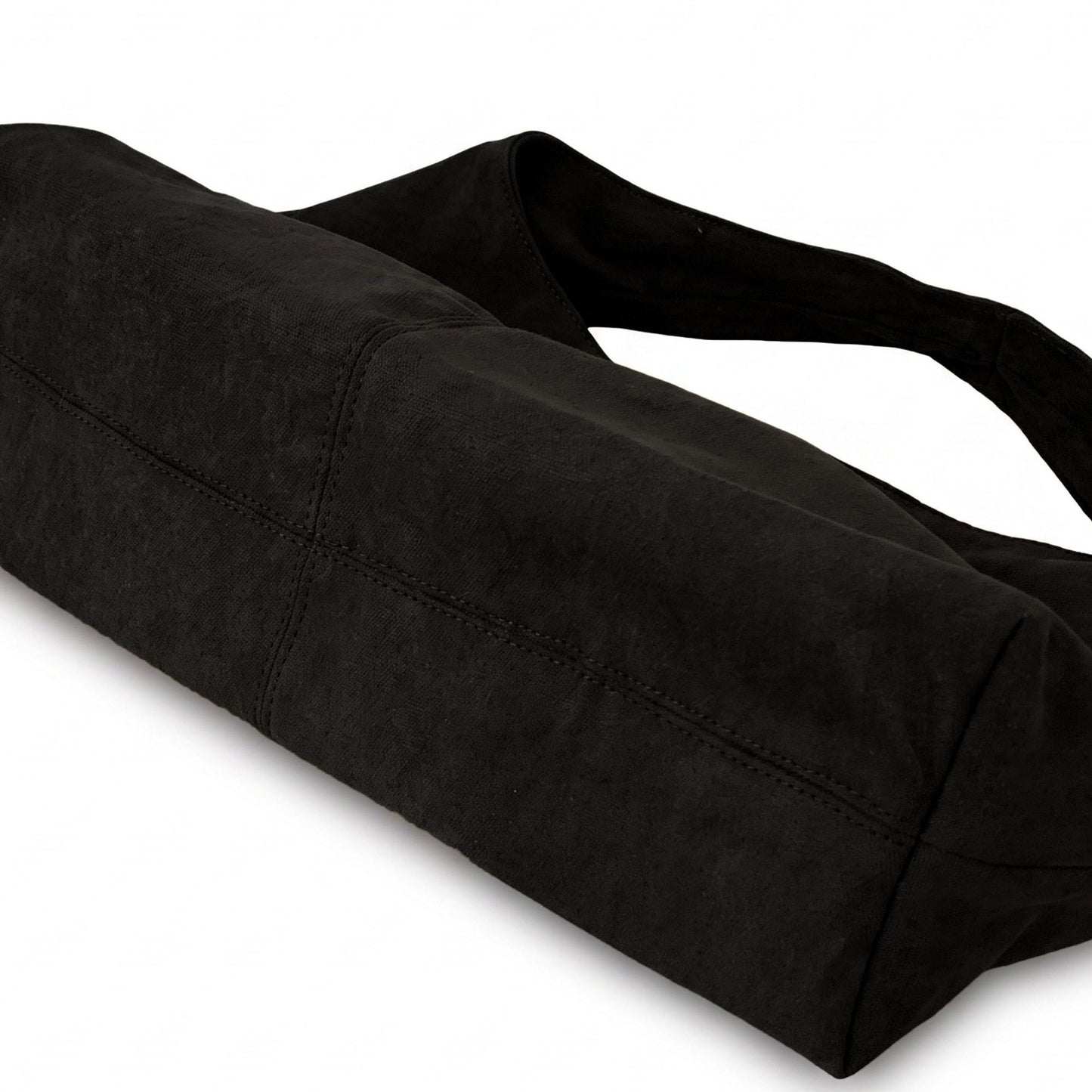 Faux Suede Hobo Shoulder Bag Large Soft Slouchy Tote
