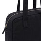Lightweight Shoulder Tote Bag with Top Zipper and Exterior Side Pockets 12x8x3.5in
