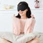 3D Contoured Sleep Eye Mask with Memory Foam Padding Adjustable Strap and Full Light Blocking