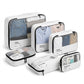 6 Piece Travel Packing Cube Set with Shoe Bag and Laundry Bag